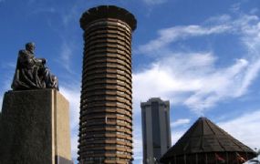 In onze reeks beroemde helipads: KICC in Nairobi, Kenia