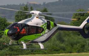Airbus Helicopters H135 is een BlueCopter Airbus Helicopters H135 is een BlueCopter