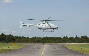 Northtrop start vliegtesten van de Marine MQ8C onbemande helikopter Northtrop start vliegtesten van de Marine MQ8C onbemande helikopter