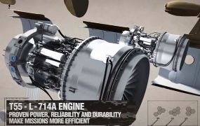 Honeywell brengt verbeterde T55 Chinook turbines op de markt Honeywell brengt verbeterde T55 Chinook turbines op de markt