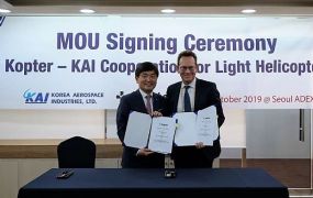 Korea Aerospace (KAI) en Kopter maken samenwerking bekend Korea Aerospace (KAI) en Kopter maken samenwerking bekend
