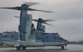 Bell levert allereerste V-22 Osprey buiten de US naar Japan