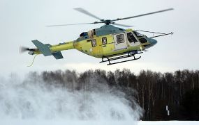 Russian Helicopters' nieuwste Ansat-M maakt zijn maidenvlucht Russian Helicopters' nieuwste Ansat-M maakt zijn maidenvlucht