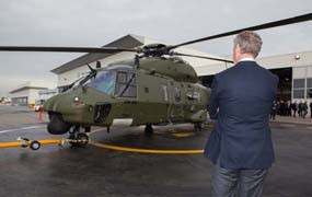 Slechts 1 NH-90 geleverd in 2012...aldus De Crem