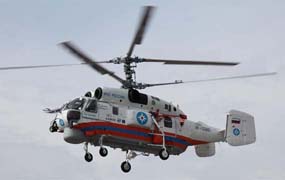 Kamov vol zelfvertrouwen op Dubai Helishow 2012