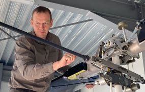 Op bezoek bij...Jef Keuppens, expert en conservator van de Bell 47 (deel 1)