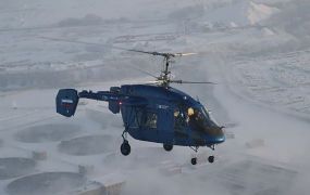 Nieuwe Russian Helicopter Ka-226T Climber maakt eerste testvlucht Nieuwe Russian Helicopter Ka-226T Climber maakt eerste testvlucht