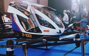 EHang krijgt order voor 100 stuks EH216 autonome luchttaxi's EHang krijgt order voor 100 stuks EH216 autonome luchttaxi's