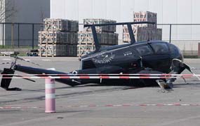 FLASH: Robinson R44 OO-PIV gecrasht in Geel