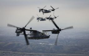 Meeste Amerikaanse Osprey's vliegen terug na upgrade van gearbox  