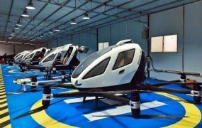 EHang krijgt productiecertificaat voor de EH-216 onbemande passagiers-eVTOL