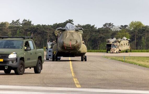 Nog eens 2 NL Chinooks naar Irak vertrokken 