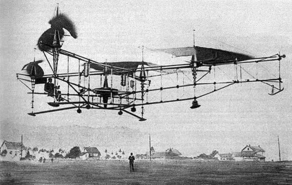Net 100 jaar sinds Oehmichen het eerste FAI Rotorcraft-record vestigde