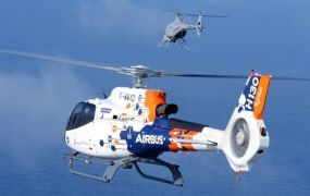 Airbus test MUM-Teaming met H130 FlightLab en VSR700 UAS Airbus test MUM-Teaming met H130 FlightLab en VSR700 UAS
