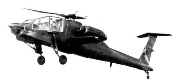 50 jaar geleden vloog de YAH-64, prototype van de Apache
