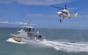Omni test met Surinaamse Kustwacht de allereerste SAR-oefening