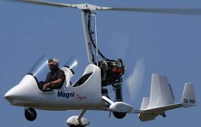 In de lucht met een Autogiro