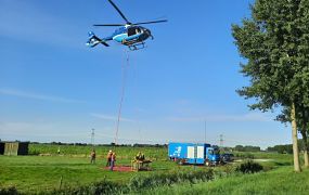 Vogelflappen vervangen tussen Geervliet en Europoort